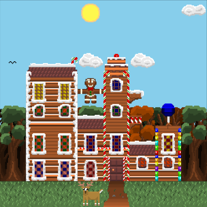 2D Mansion Candy House #9