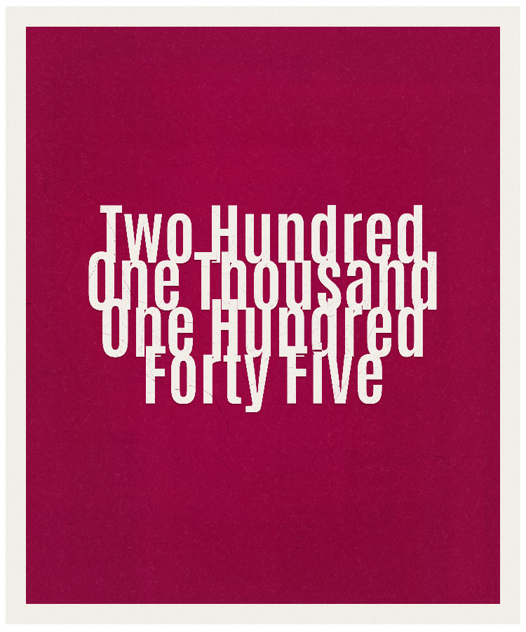 Count #201145