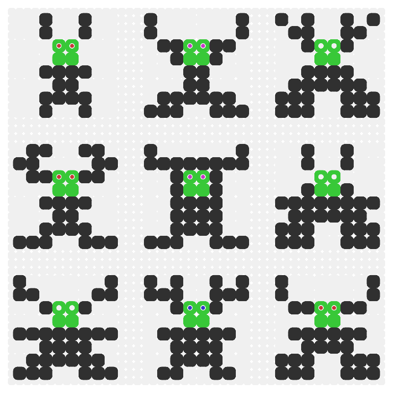 8x8 Pixel Creatures #2