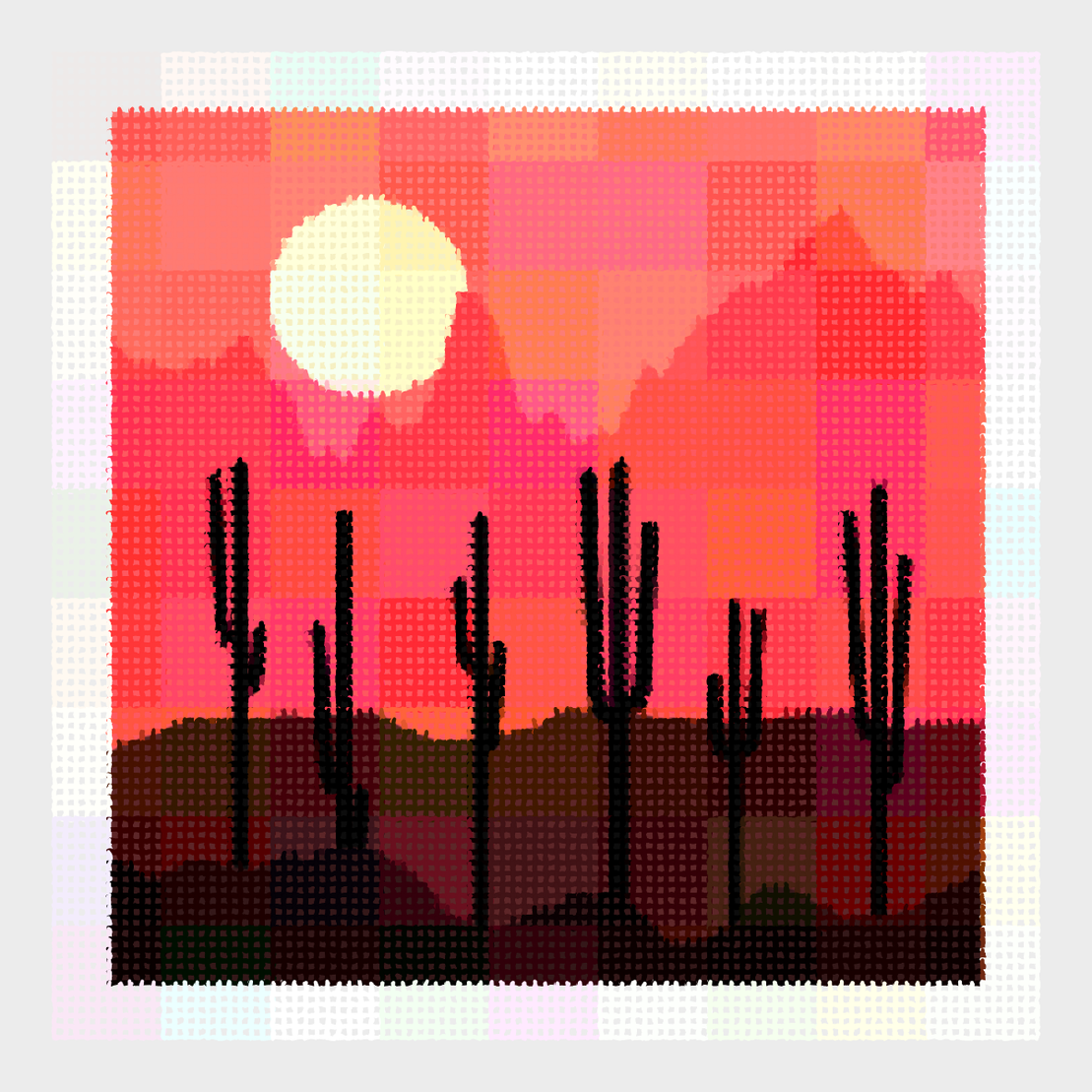 Saguaros #23