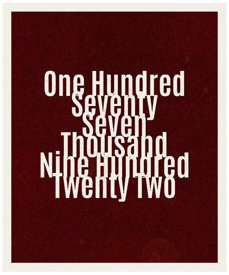 Count #177922