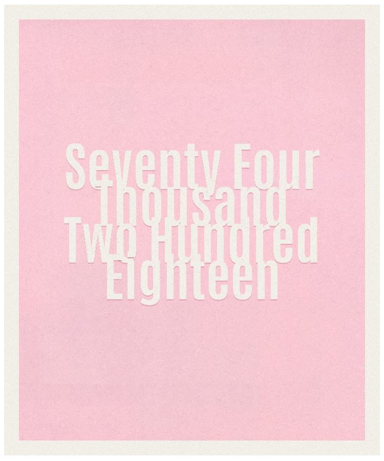 Count #74218