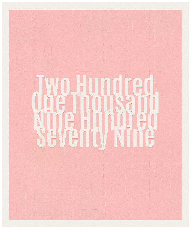 Count #201979