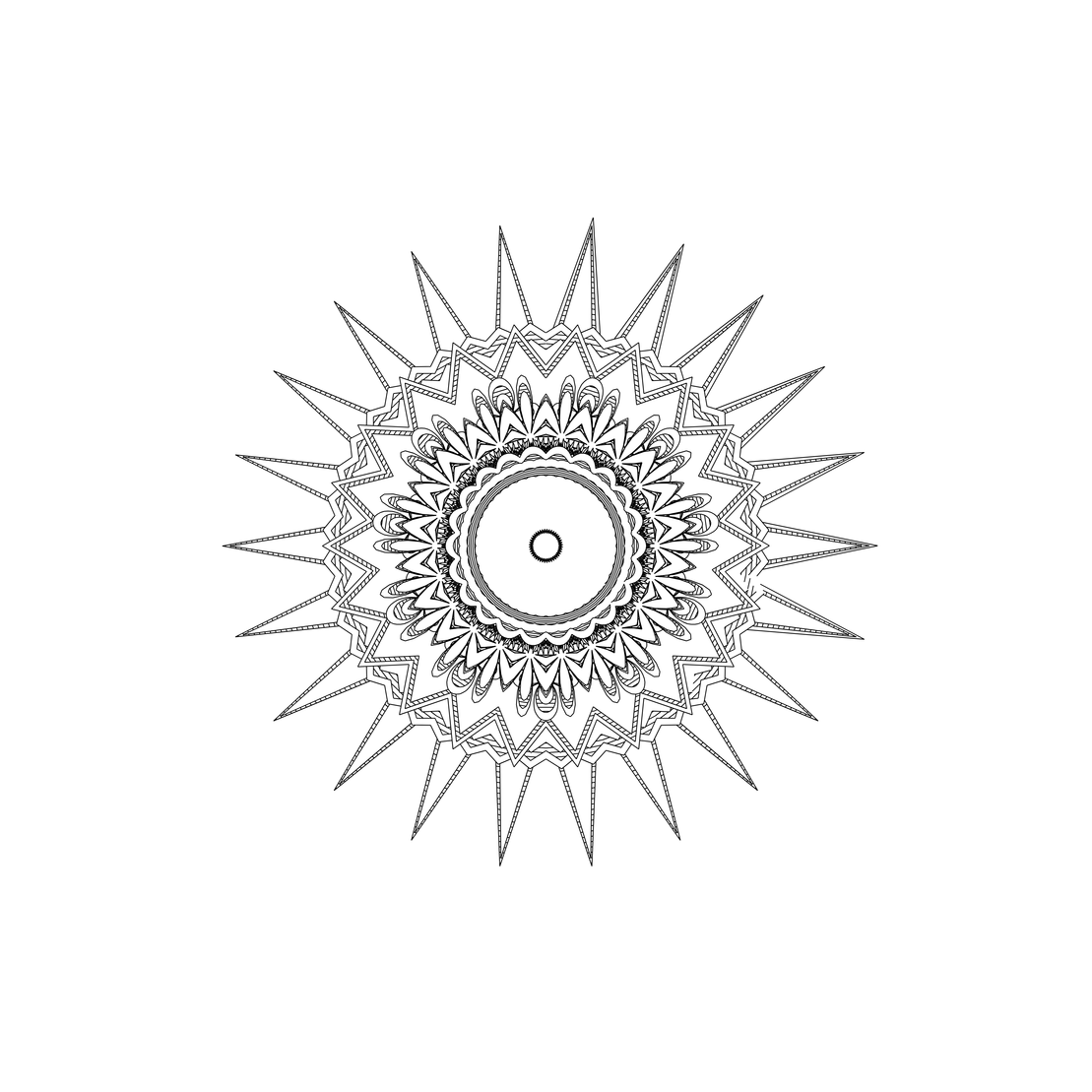 LL21 Mandala #739