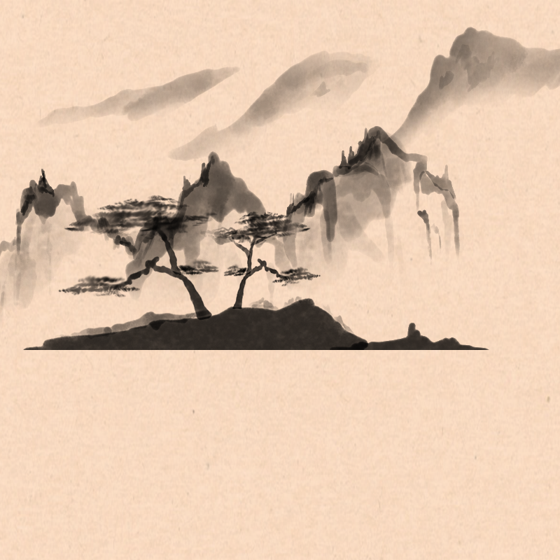 Chinese ink painting #1