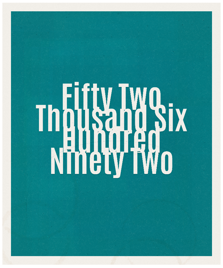 Count #52692