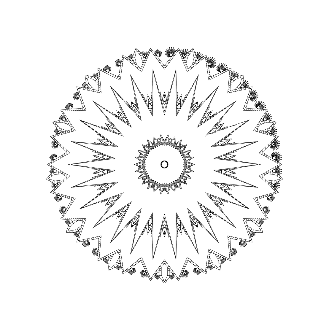 LL21 Mandala #381