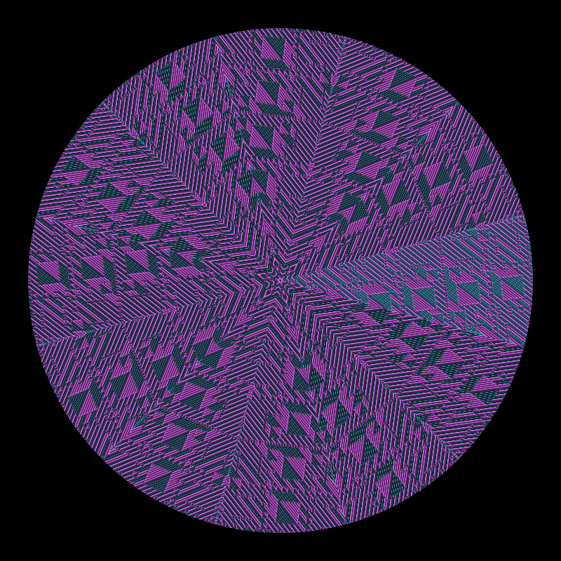 Binary kaleidoscope #163