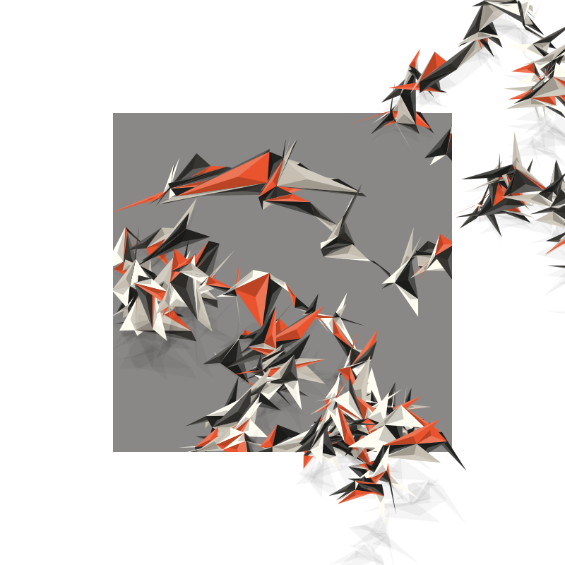 Paradise Birds Generative Series #243