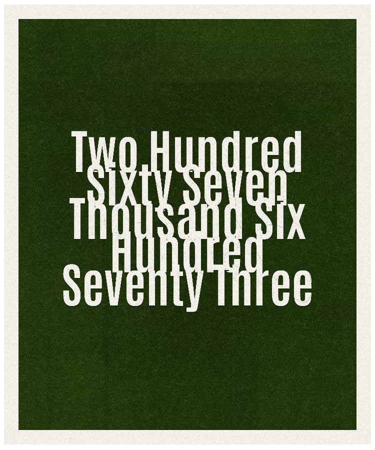Count #267673
