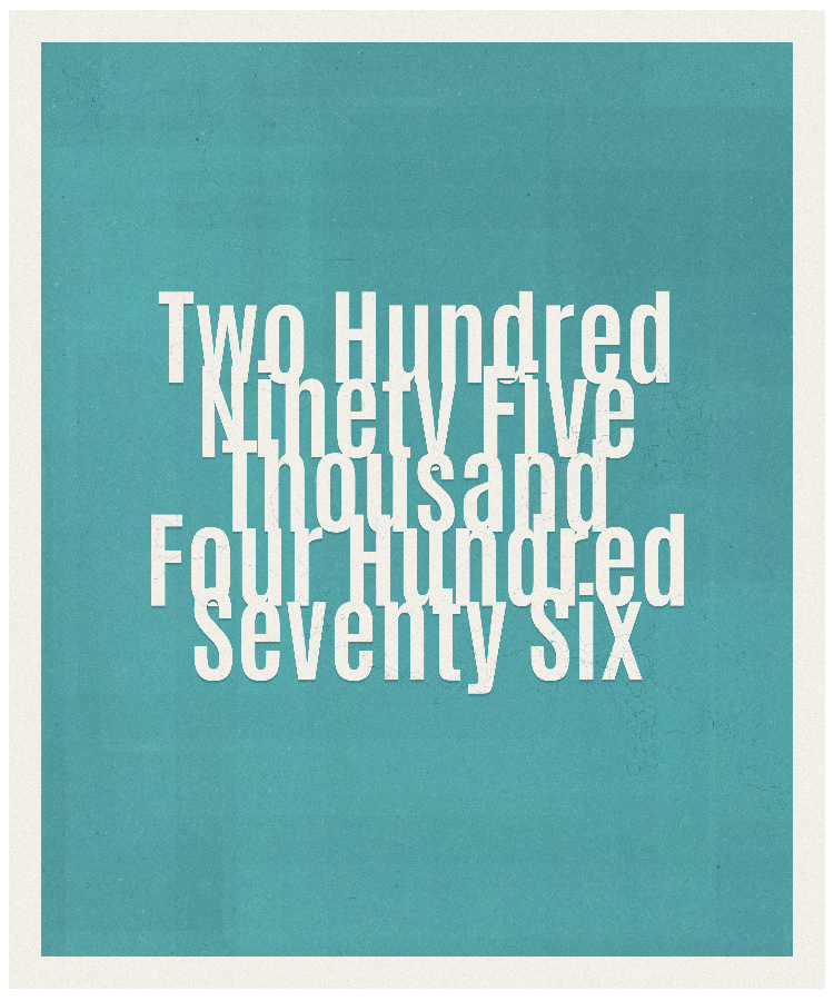 Count #295476