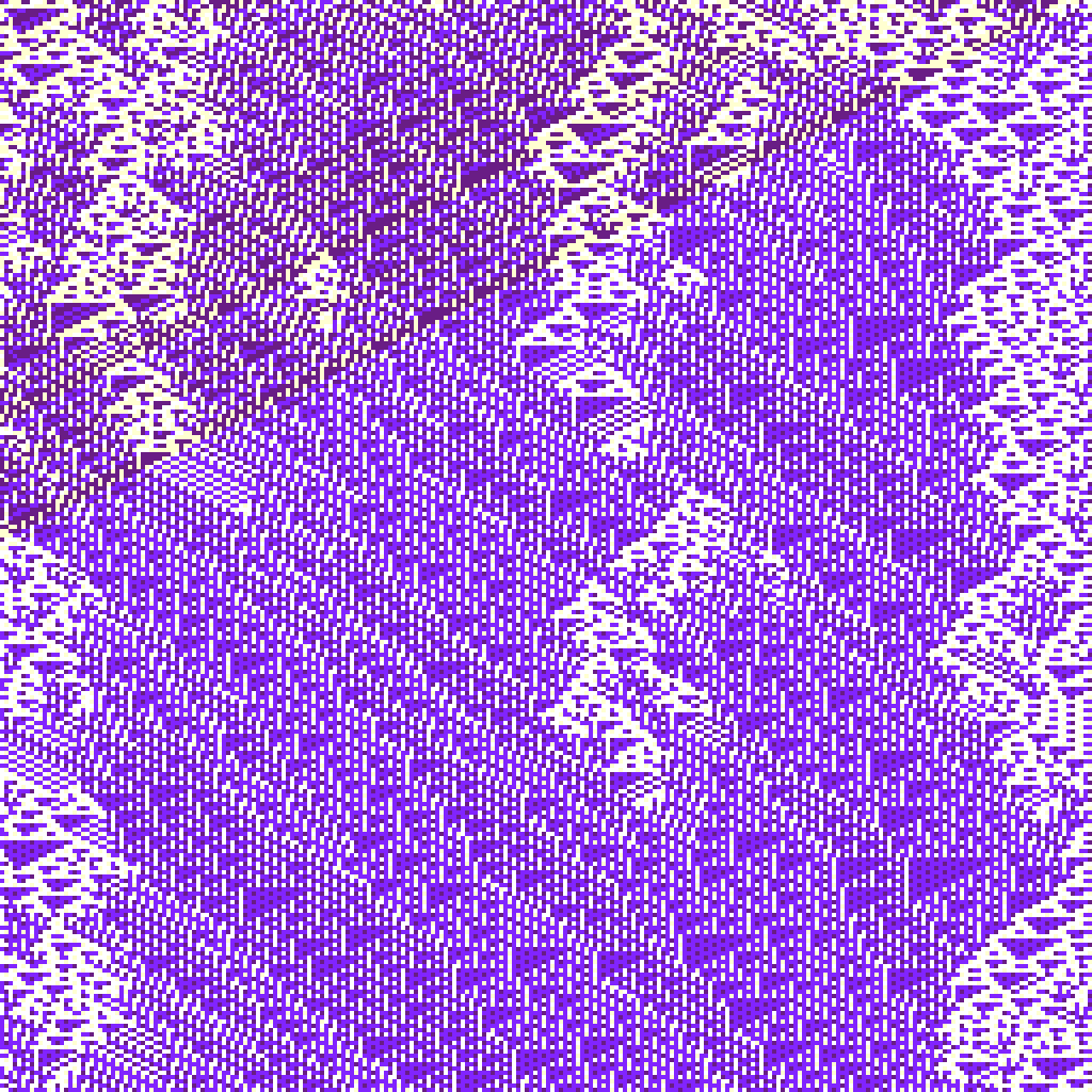 Blending Neighbors Cellular Automata #21