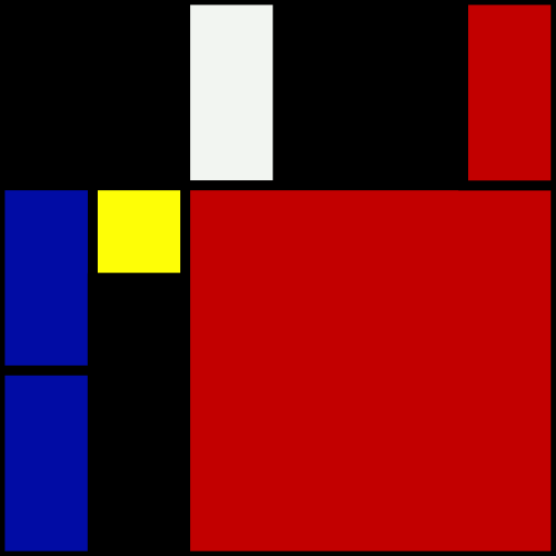 Mondrian Ticket  #11