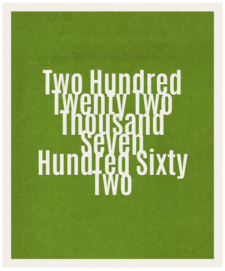 Count #222762