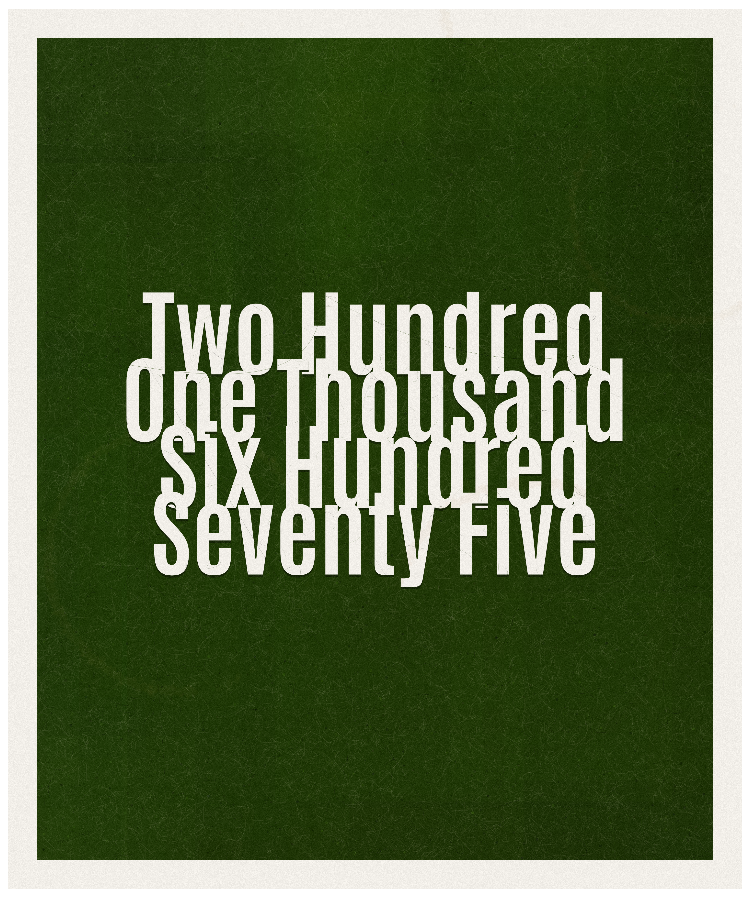 Count #201675