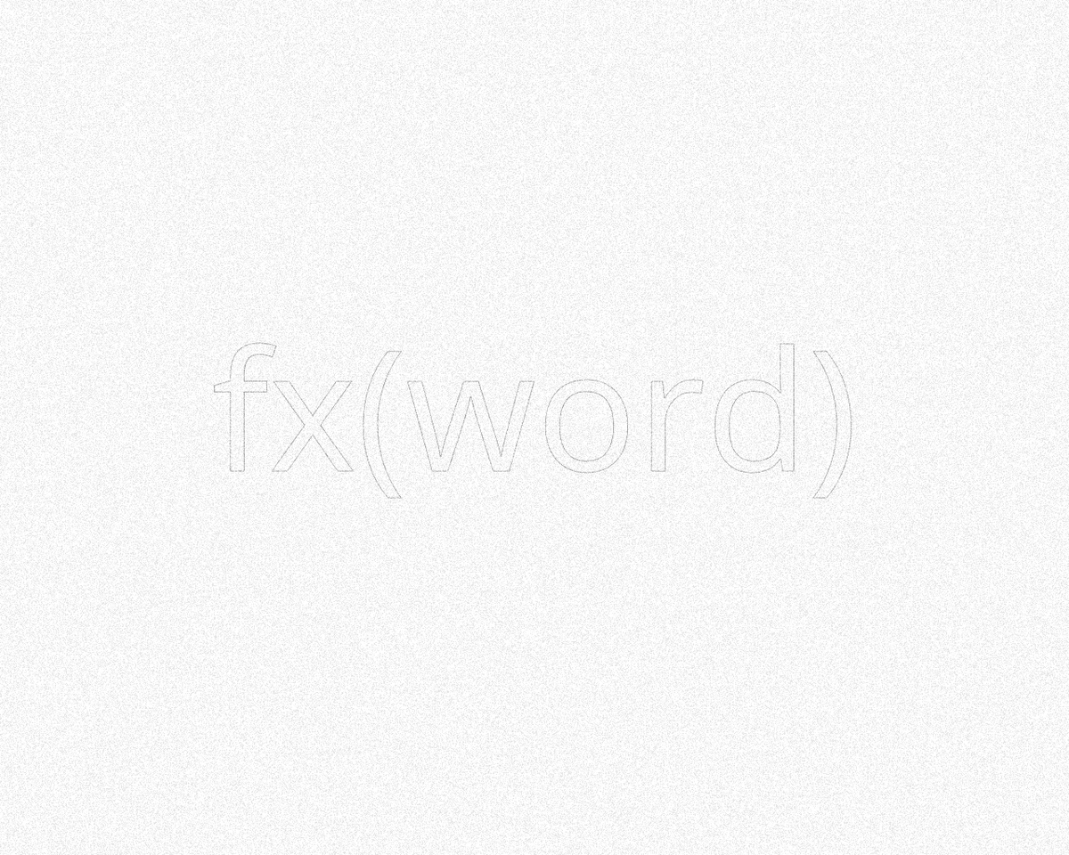 fx(word) #99