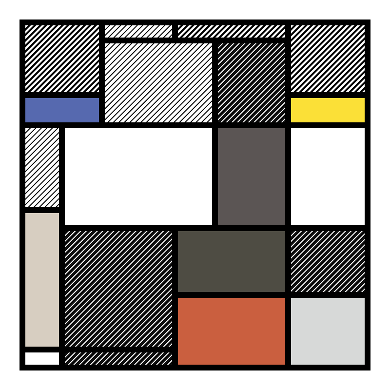 Neo-Mondrianist #9