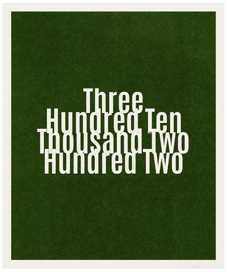 Count #310202