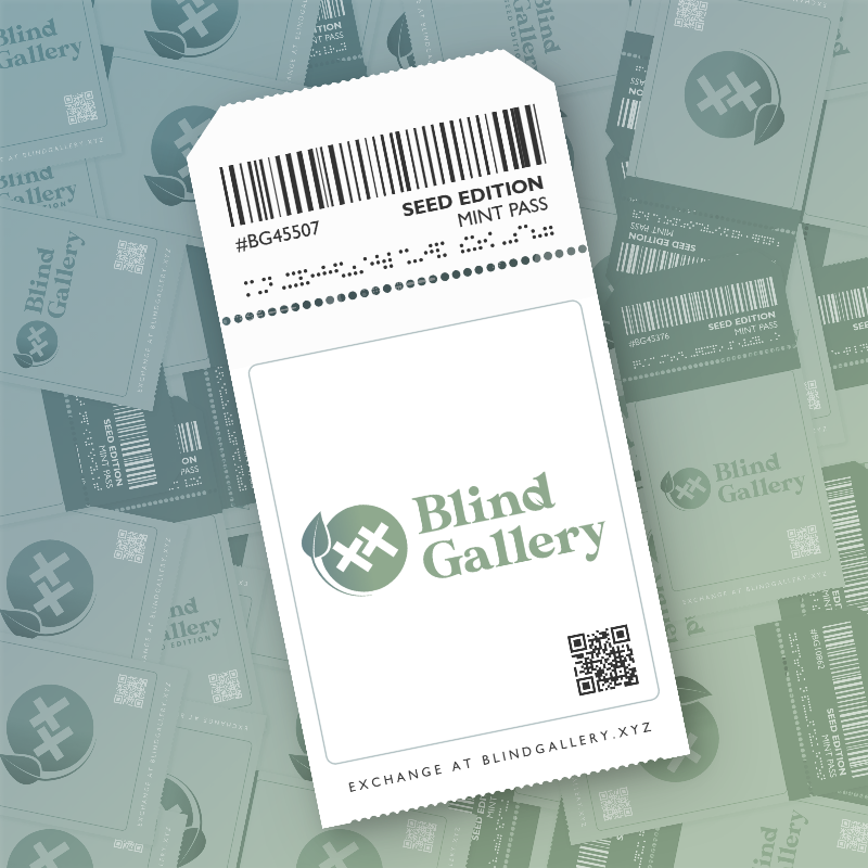 Blind Gallery Mint Pass (Seed Edition) #95