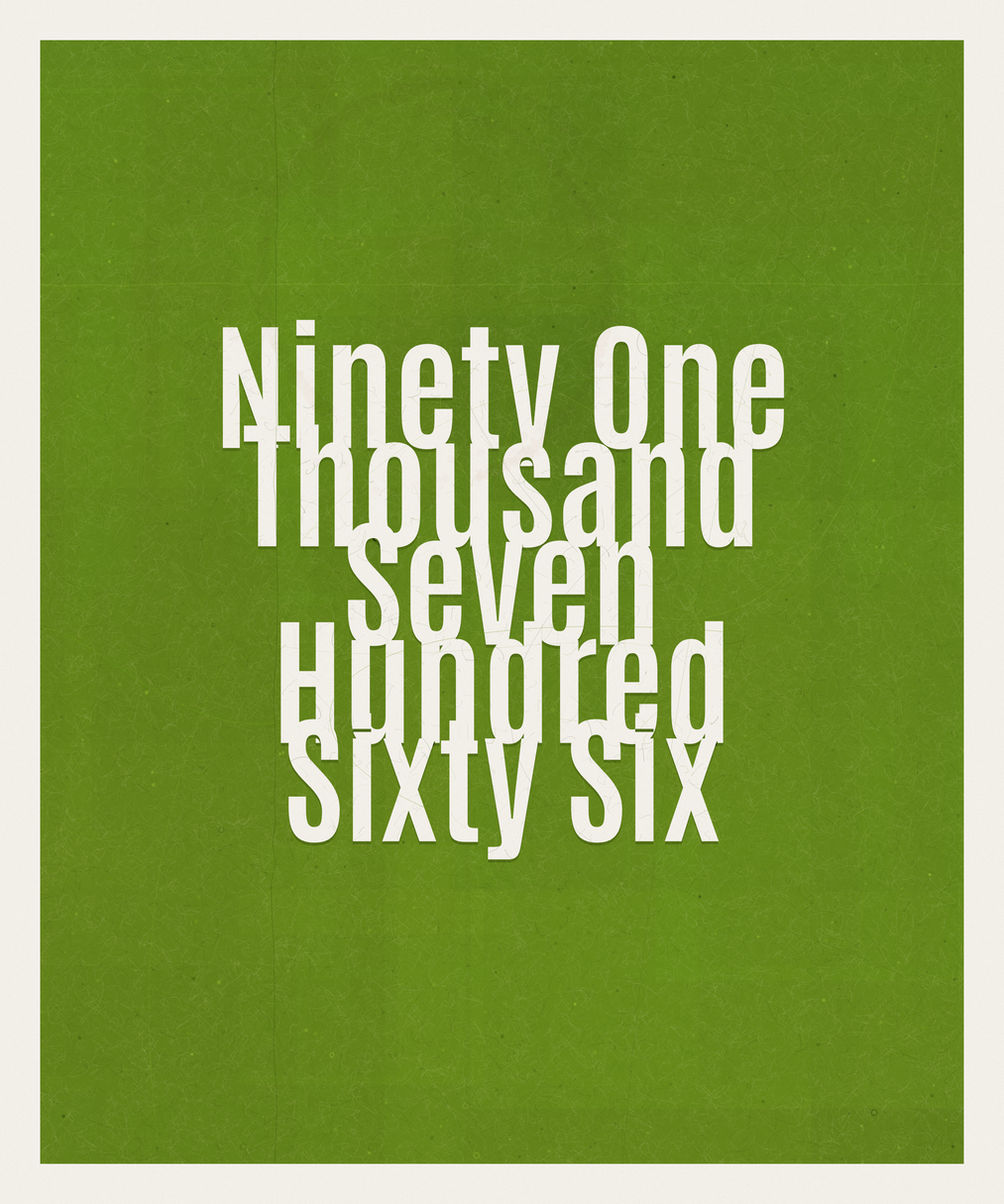 Count #91766