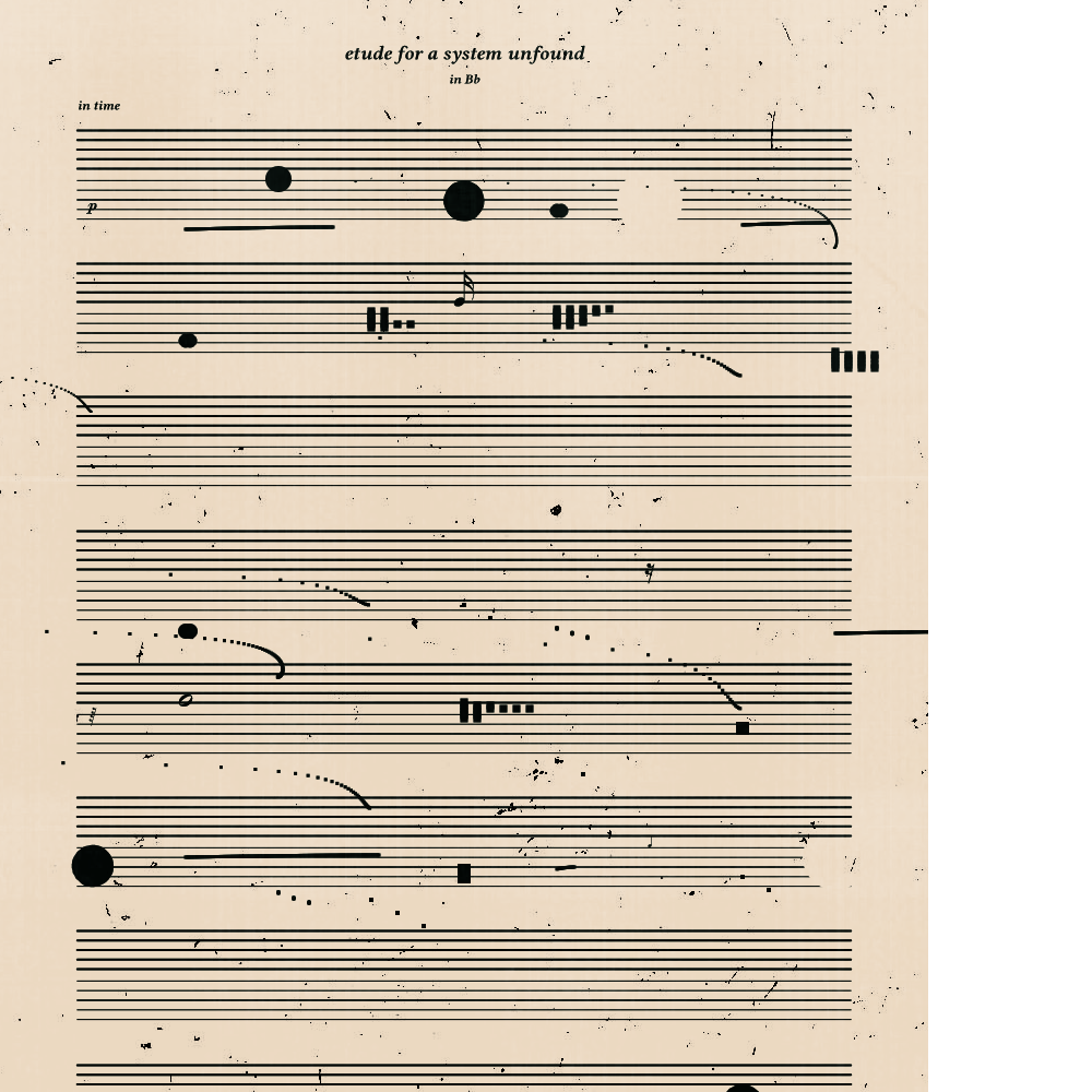 etude for a system unfound #28