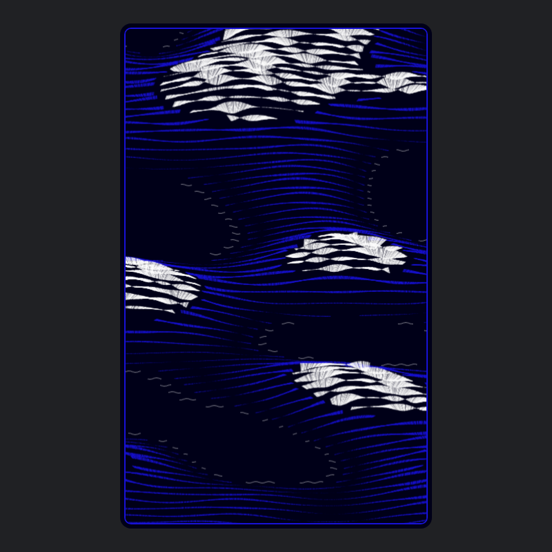 Topographic Playing Card #97