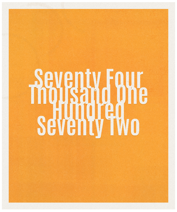 Count #74172