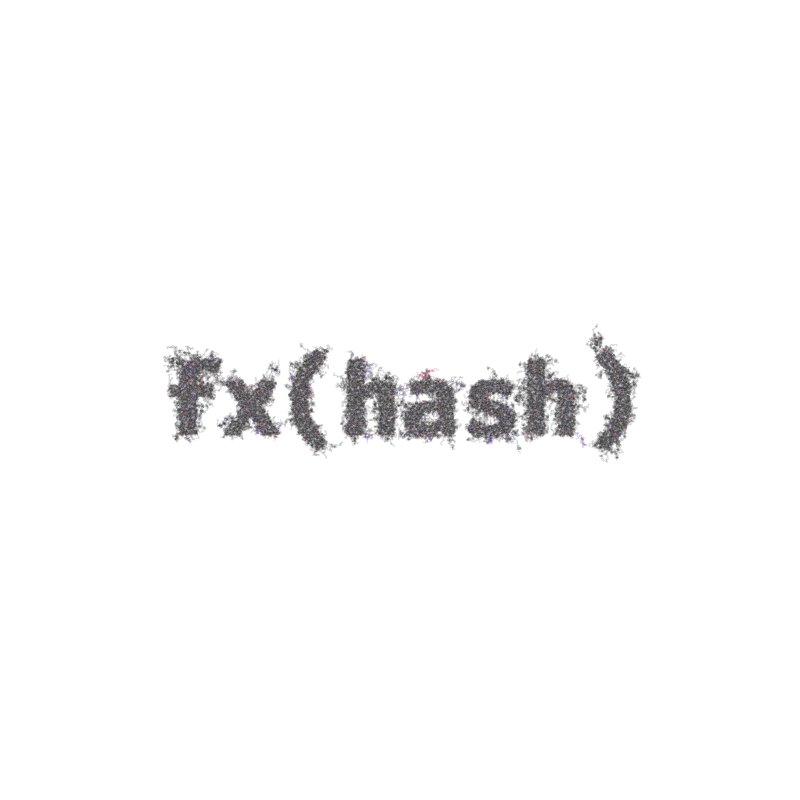 FXHASH Generative Logo #158