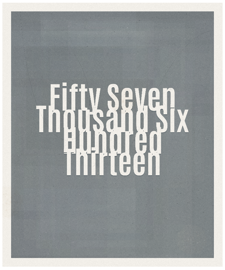 Count #57613