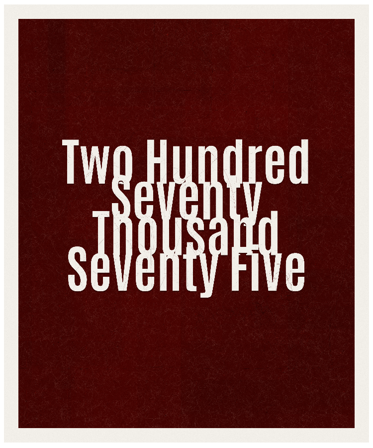 Count #270075