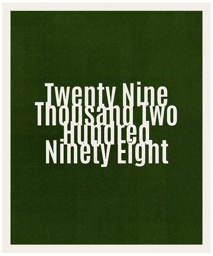 Count #29298