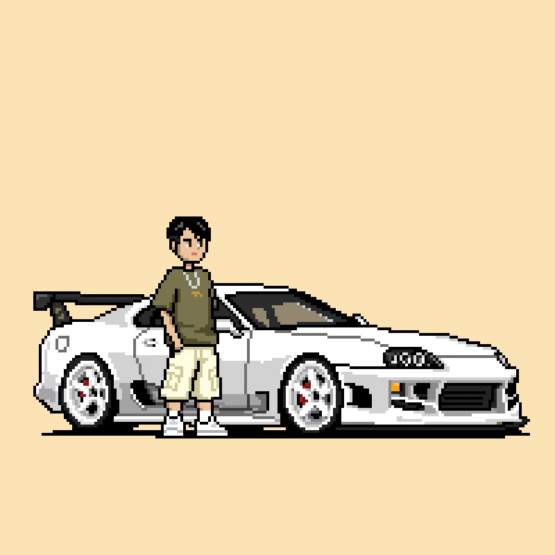 pixel car culture #1