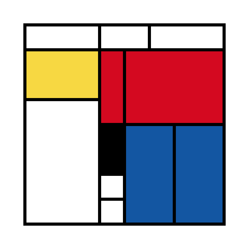 Mondrian squares #31