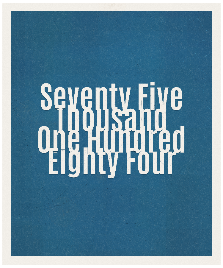 Count #75184