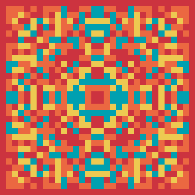 Pixel Mandala #63