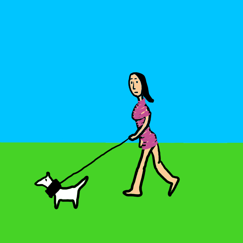 wALKING A DOG #6