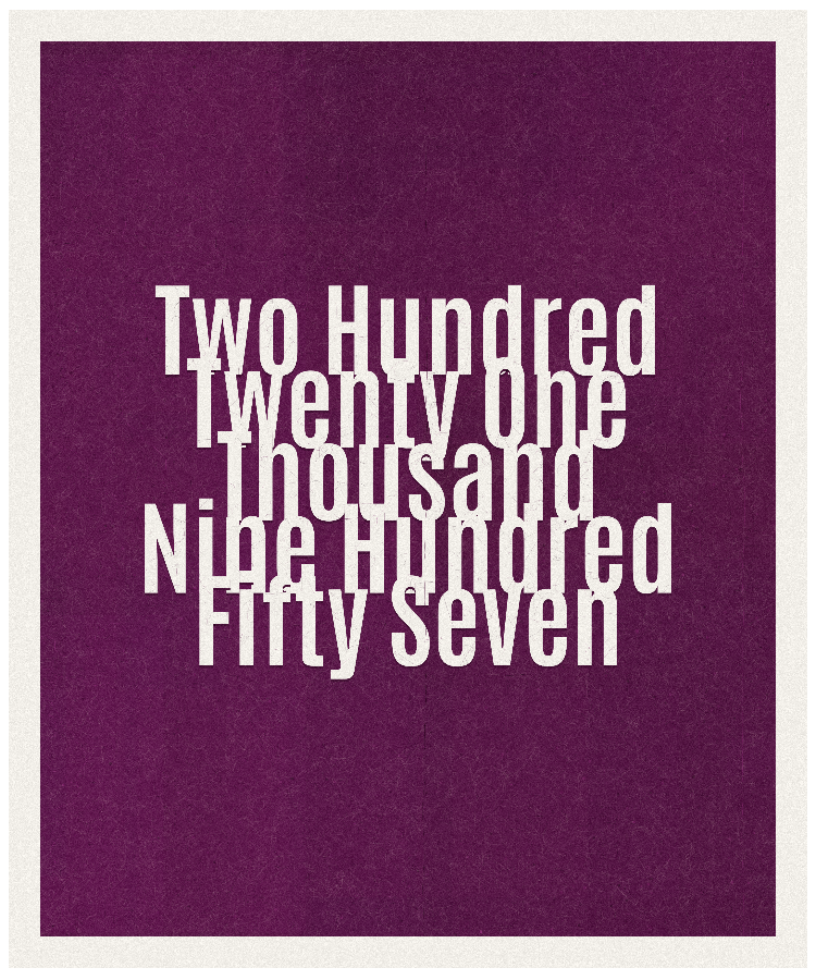 Count #221957