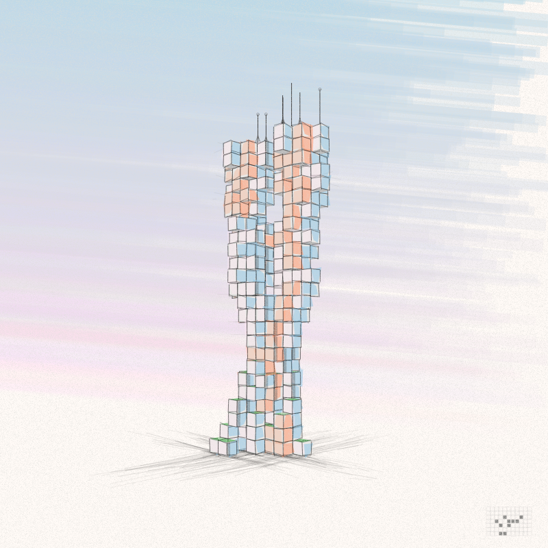 Cellular Skyscrapers #78