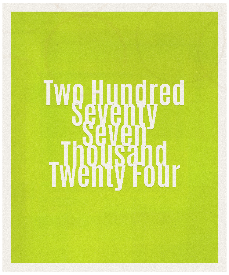 Count #277024