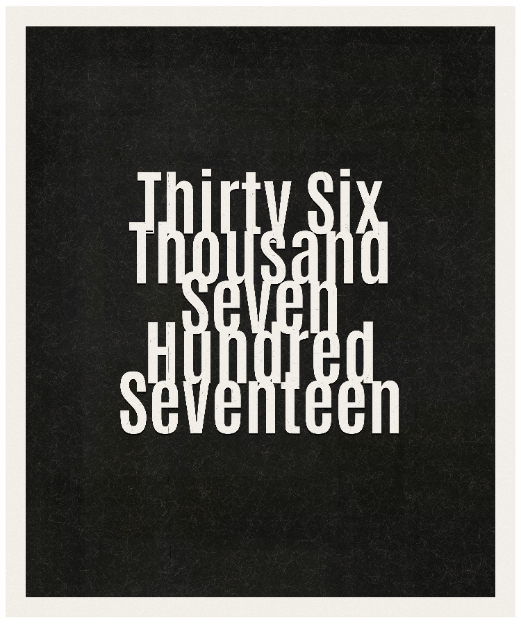 Count #36717