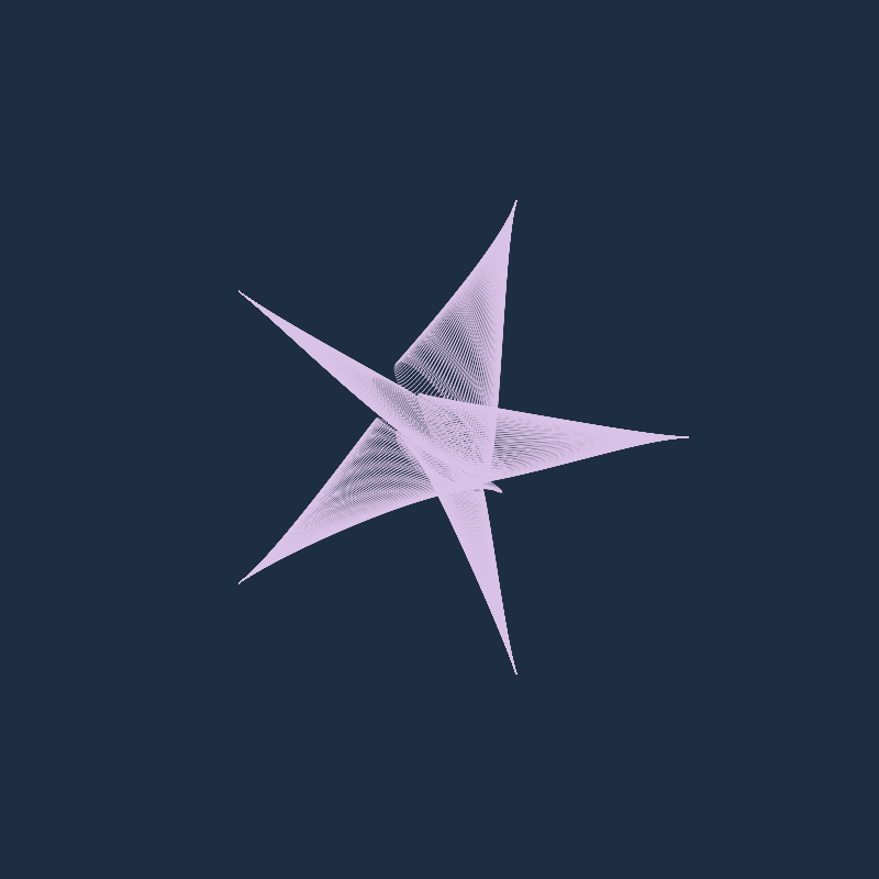 Bezier Stars #42