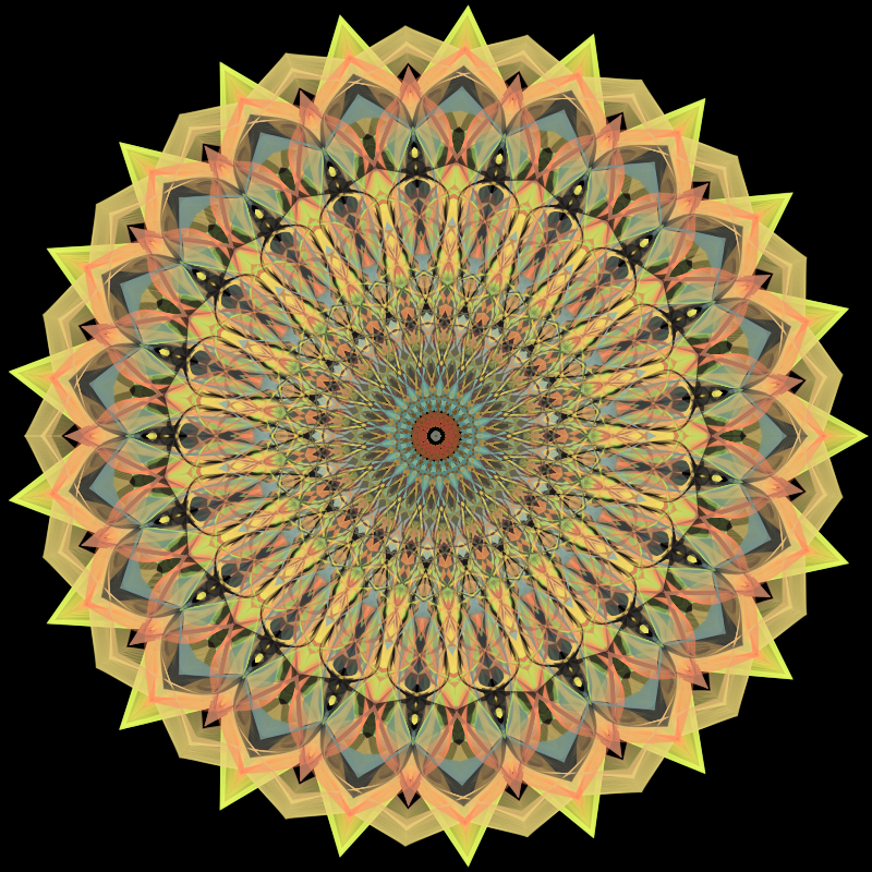 Morphing Mandala - #fxhashturnsone charity #78