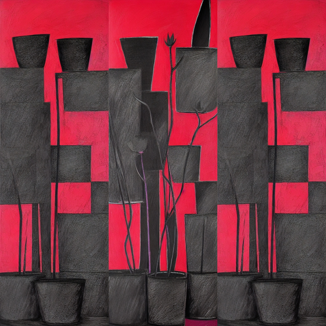 Cubism Flowers #5
