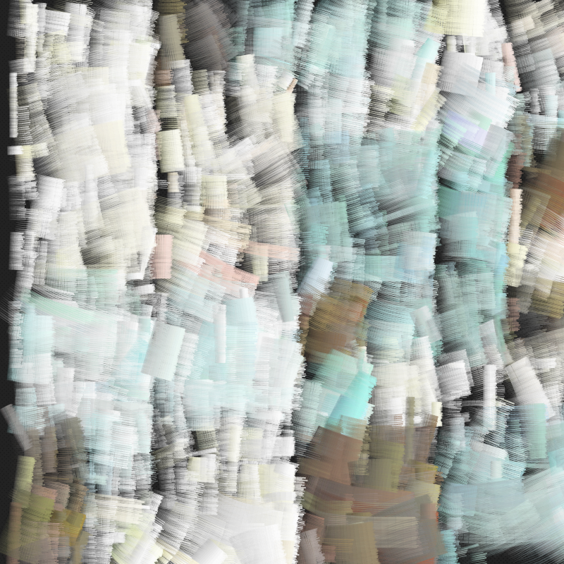 Terrain Series, Quilt #100