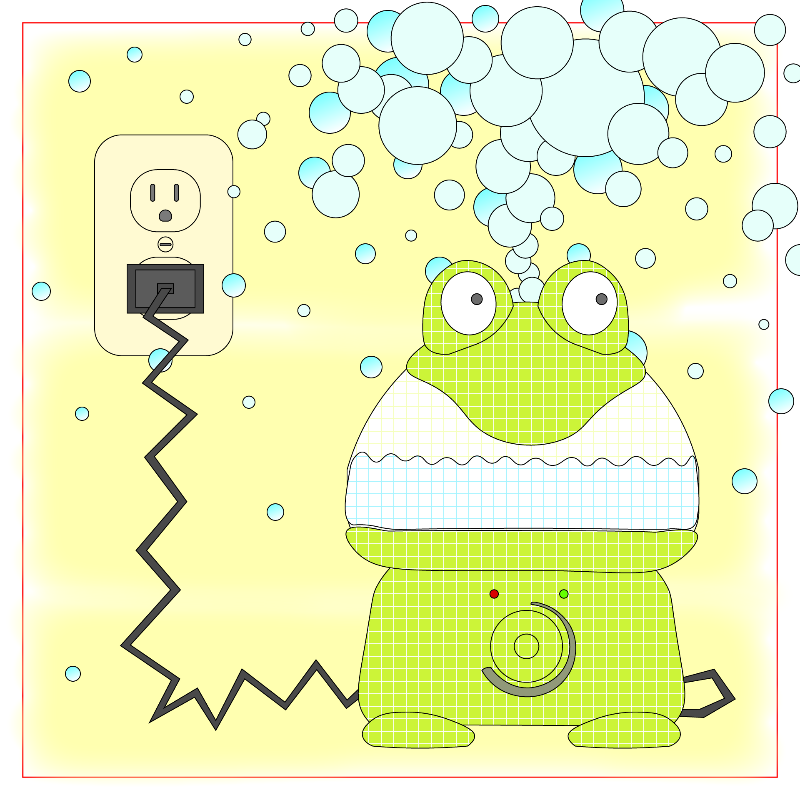 Frog Humidifier #47