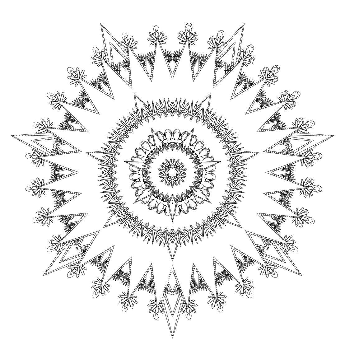 LL21 Mandala #7