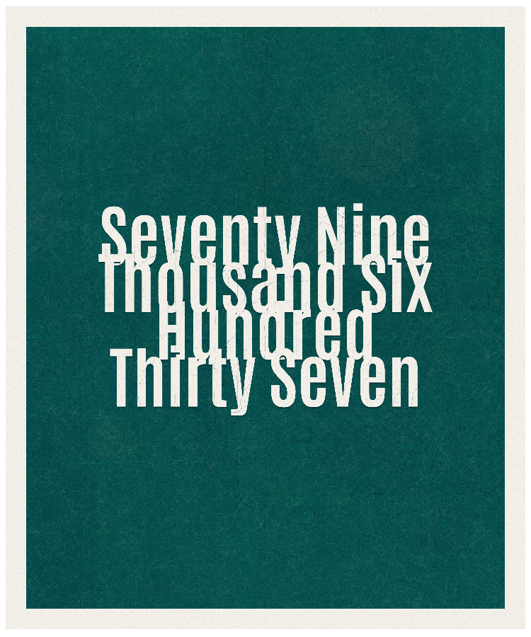 Count #79637