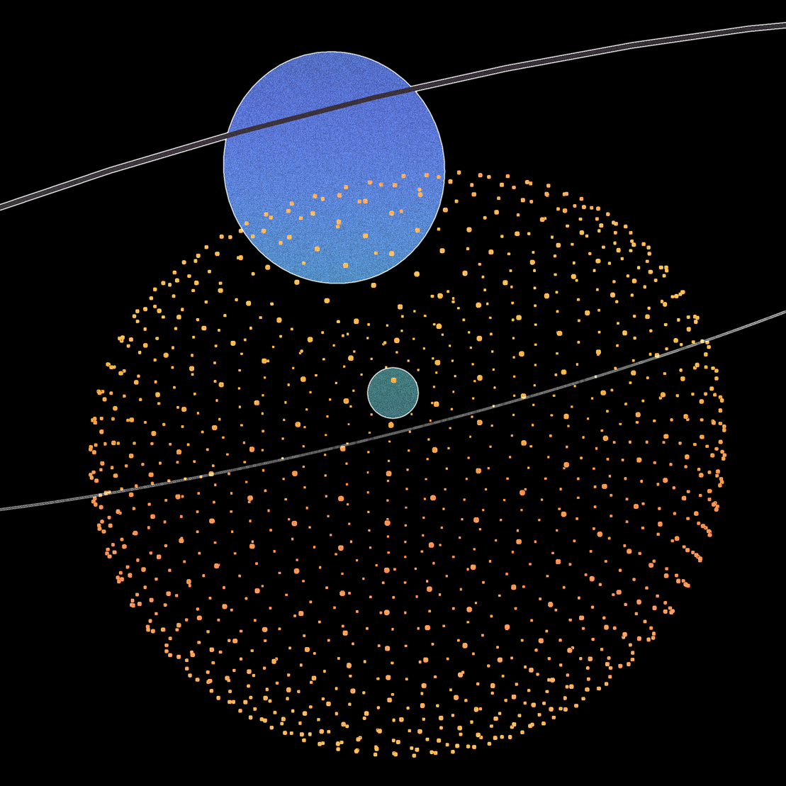 Cometary coma #7