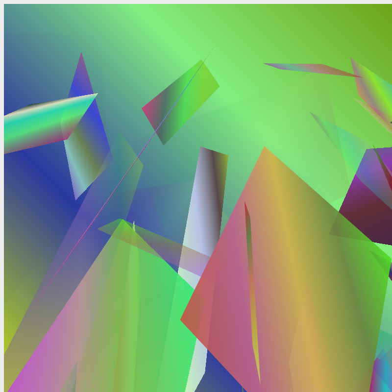 random divs with gradient and perspective #32