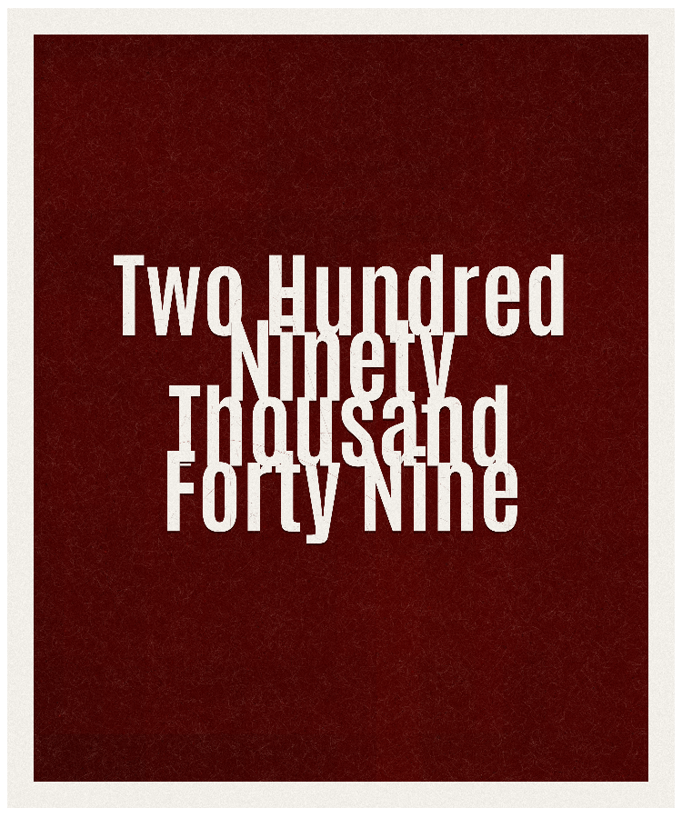 Count #290049